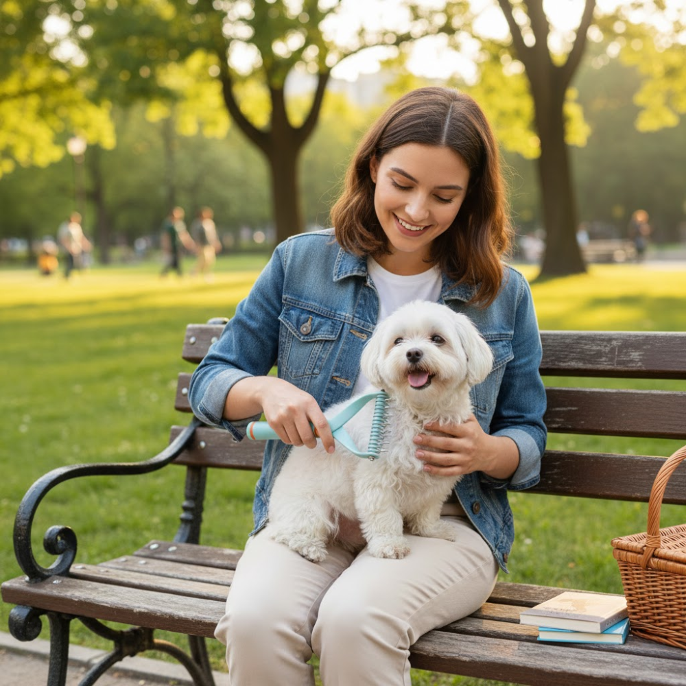 TangleFree™ Entfilzungskamm – Sanft & Doppelseitig