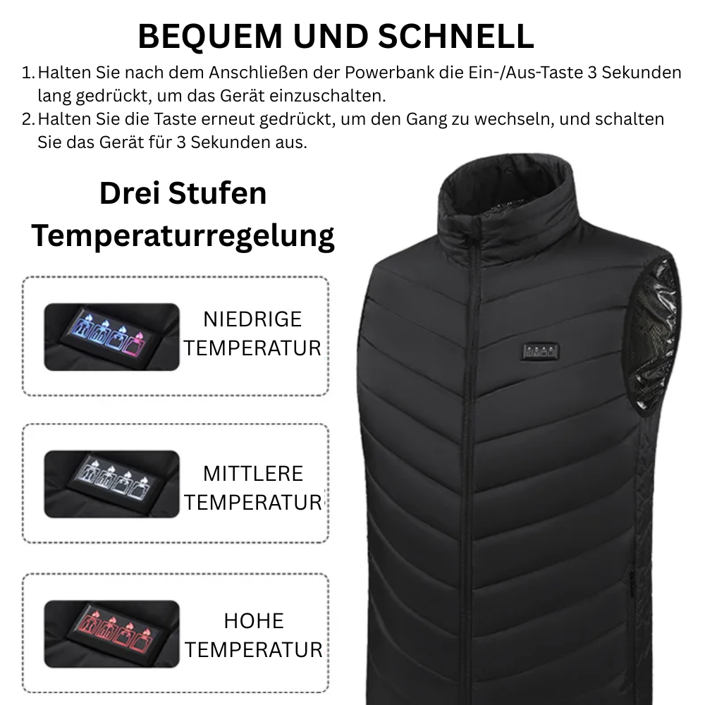 ThermoVest™ USB-Wärmeweste mit einstellbarer Temperatur