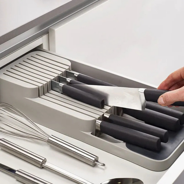 TischBesteck™ – Eleganter Organizer für die Arbeitsplatte