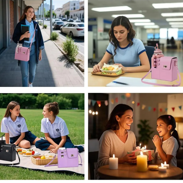 TumblerMate™ - Outdoor Umhängetasche mit Flaschenhalter