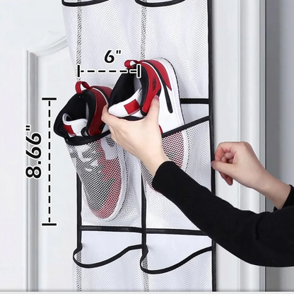TürSchuhPro™ – 12-Taschen Organizer fürs Schuhchaos