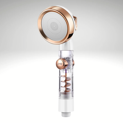 TurboShower™ – Doppelte Zyklon Duschkopf mit Hochdruck & Massage