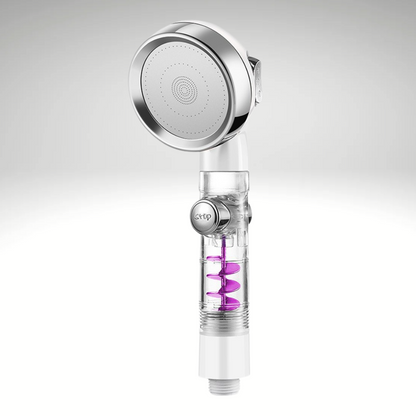 TurboShower™ – Doppelte Zyklon Duschkopf mit Hochdruck & Massage