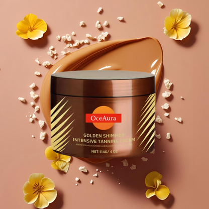 BronzeLux™ – Intensive Tanning Gel mit Goldschimmer für schnelleres Bräunen