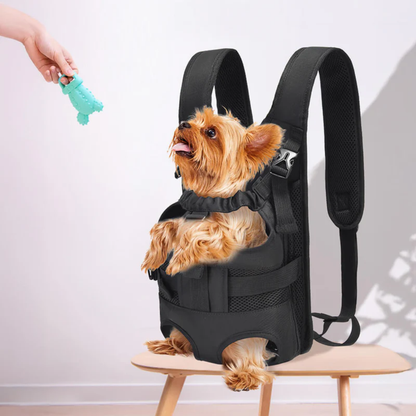 VenturaPaw™ - Atmungsgerechte, verstellbare Front-Trage-Tasche für Hunde