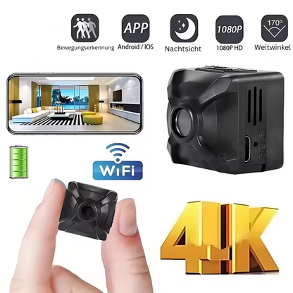 WächterCam™ IR Micro – Mini USB-Kamera mit Nachtsicht & SD-Aufnahme