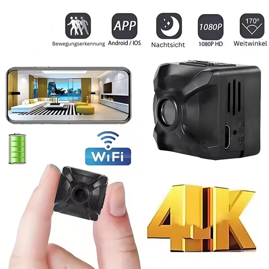 WächterCam™ IR Micro – Mini USB-Kamera mit Nachtsicht & SD-Aufnahme