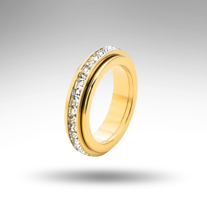 ZenVibe™ Anti-Stress-Ring – Eleganter Spinner & Mentale Balance
