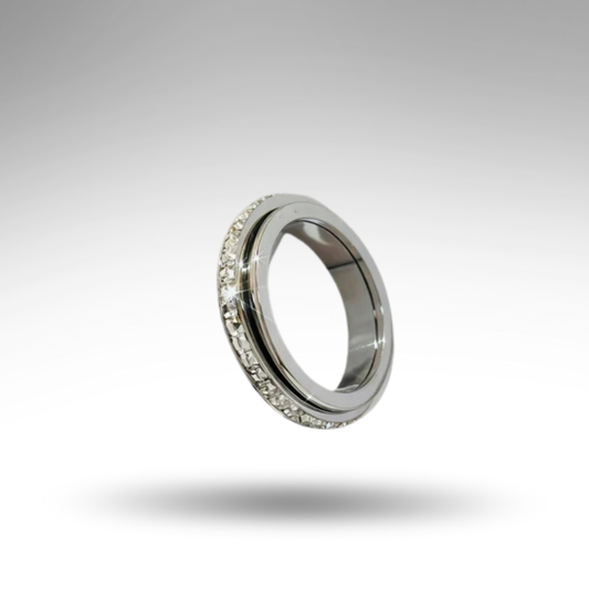 ZenVibe™ Anti-Stress-Ring – Eleganter Spinner & Mentale Balance