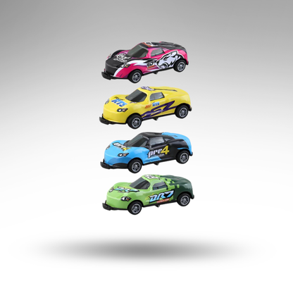 ZoomRacer™ Stunt-Auto-Set – Robuste Legierung & 360° Flips