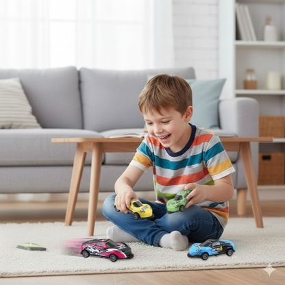 ZoomRacer™ Stunt-Auto-Set – Robuste Legierung & 360° Flips