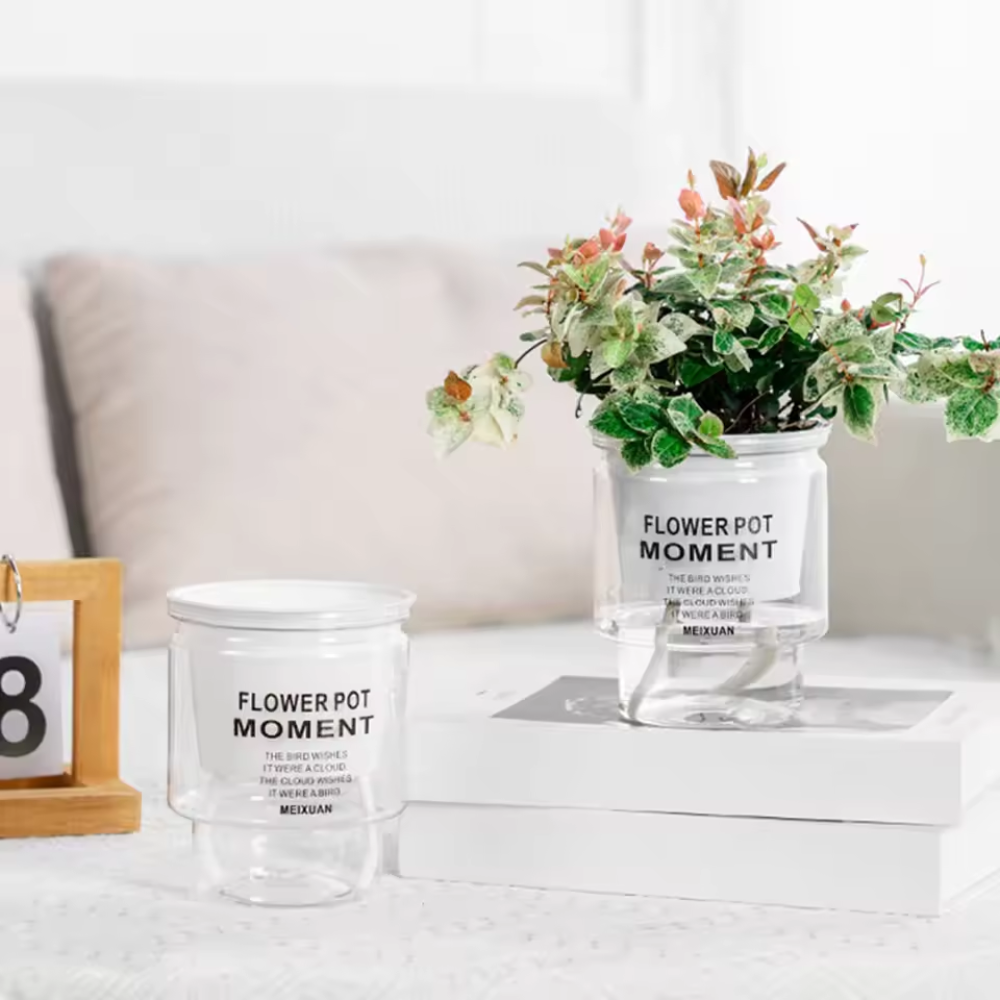 AquaBloom™ Selbstbewässernde Blumentöpfe – Intelligente Pflanzgefäße mit Wasserreservoir