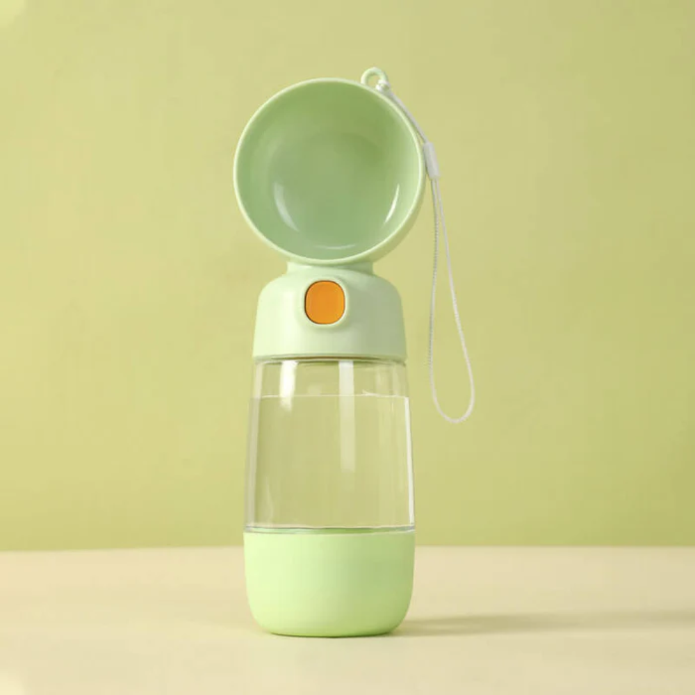 AquaPaw™ - 2-in-1 Outdoor Trinkflasche & Futternapf für Hunde und Katzen