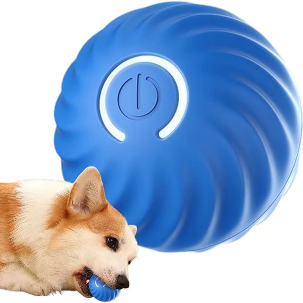 SpielBuddy™ Interaktiver Ball für Hunde – Smart & Aktiv