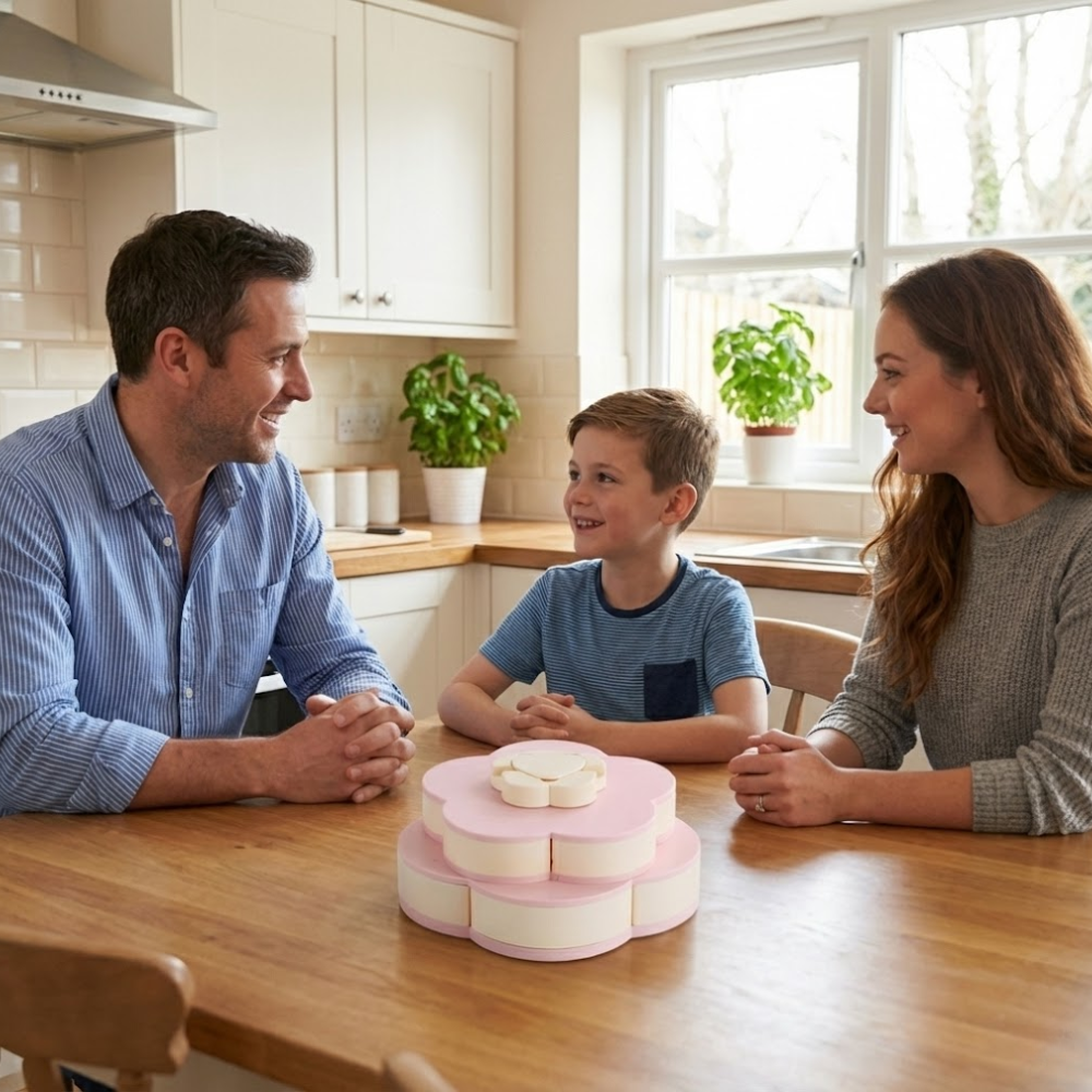 BlütenBox™ Snack-Box – Dekorative Ordnung & 360° Genuss