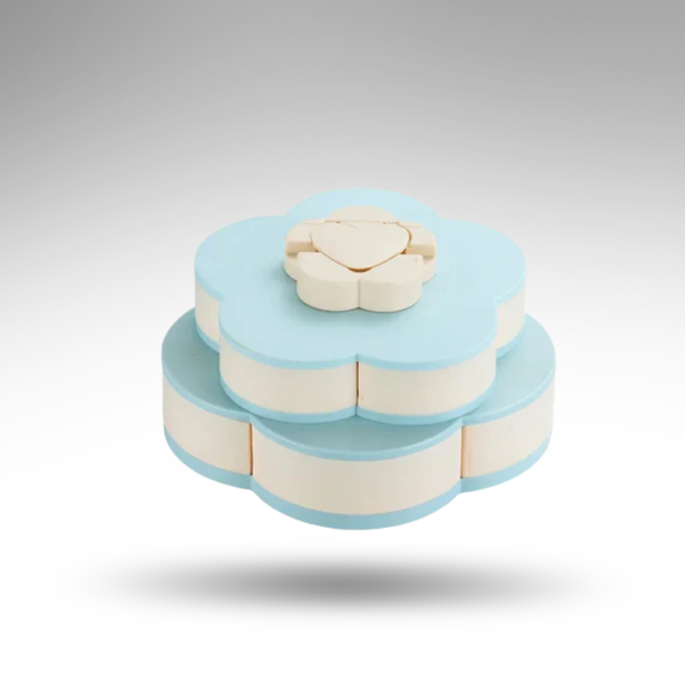 BlütenBox™ Snack-Box – Dekorative Ordnung & 360° Genuss