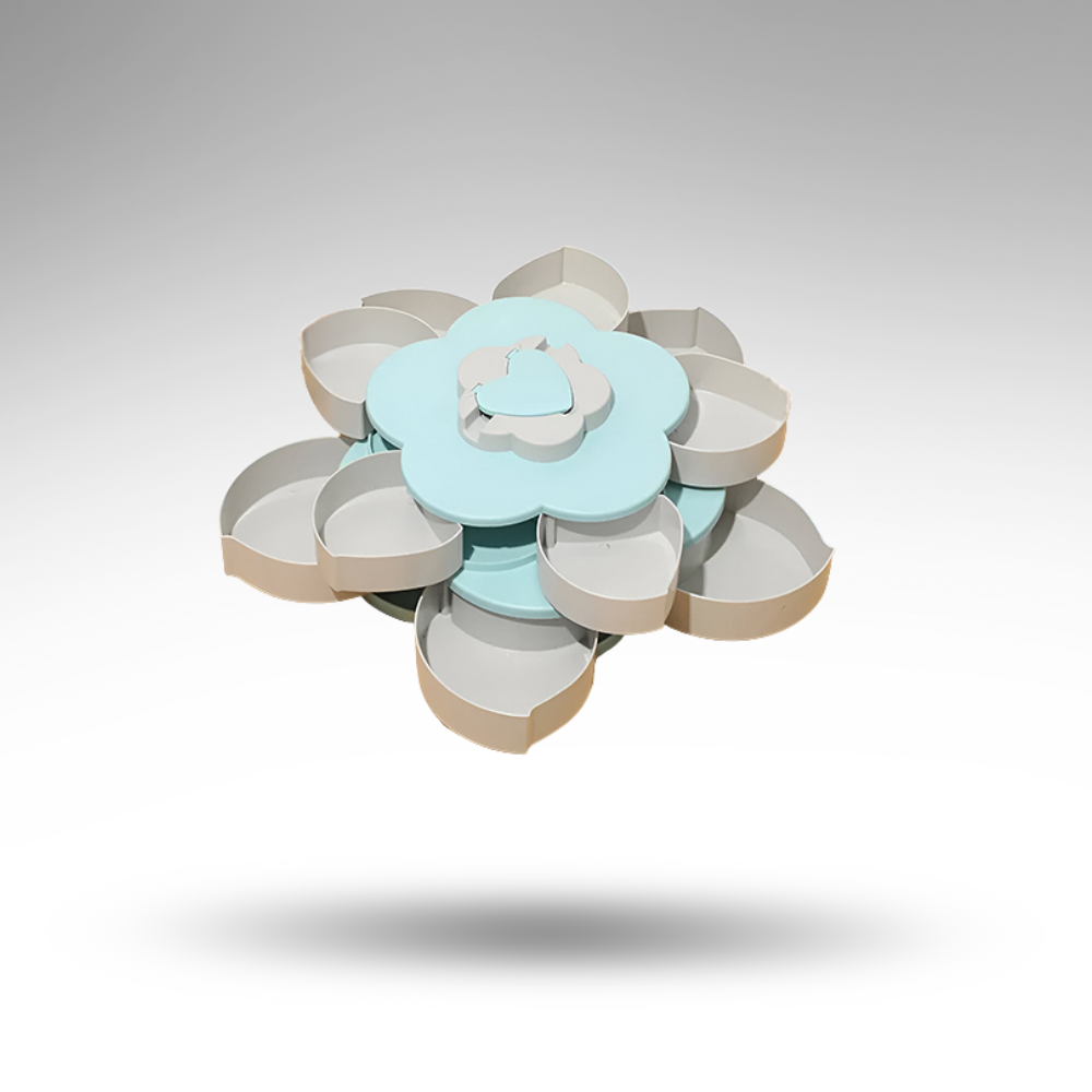 BlütenBox™ Snack-Box – Dekorative Ordnung & 360° Genuss