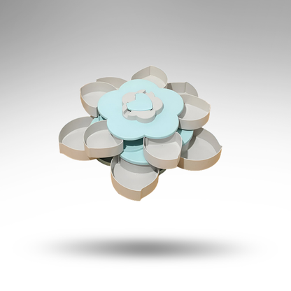 BlütenBox™ Snack-Box – Dekorative Ordnung & 360° Genuss