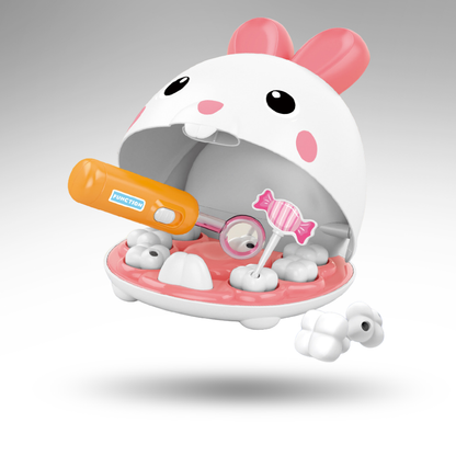 BunnyDent™ Hasen-Zahnarzt-Set – Spielerisch zum Strahlen
