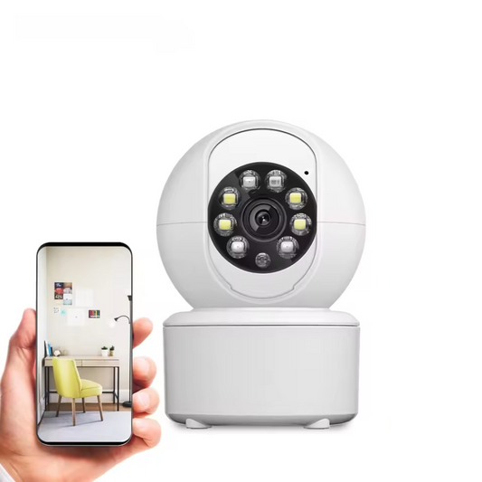 NotifyGuard™ View – Smarte WiFi Kamera mit 360° Sicht, App & Bewegungserkennung