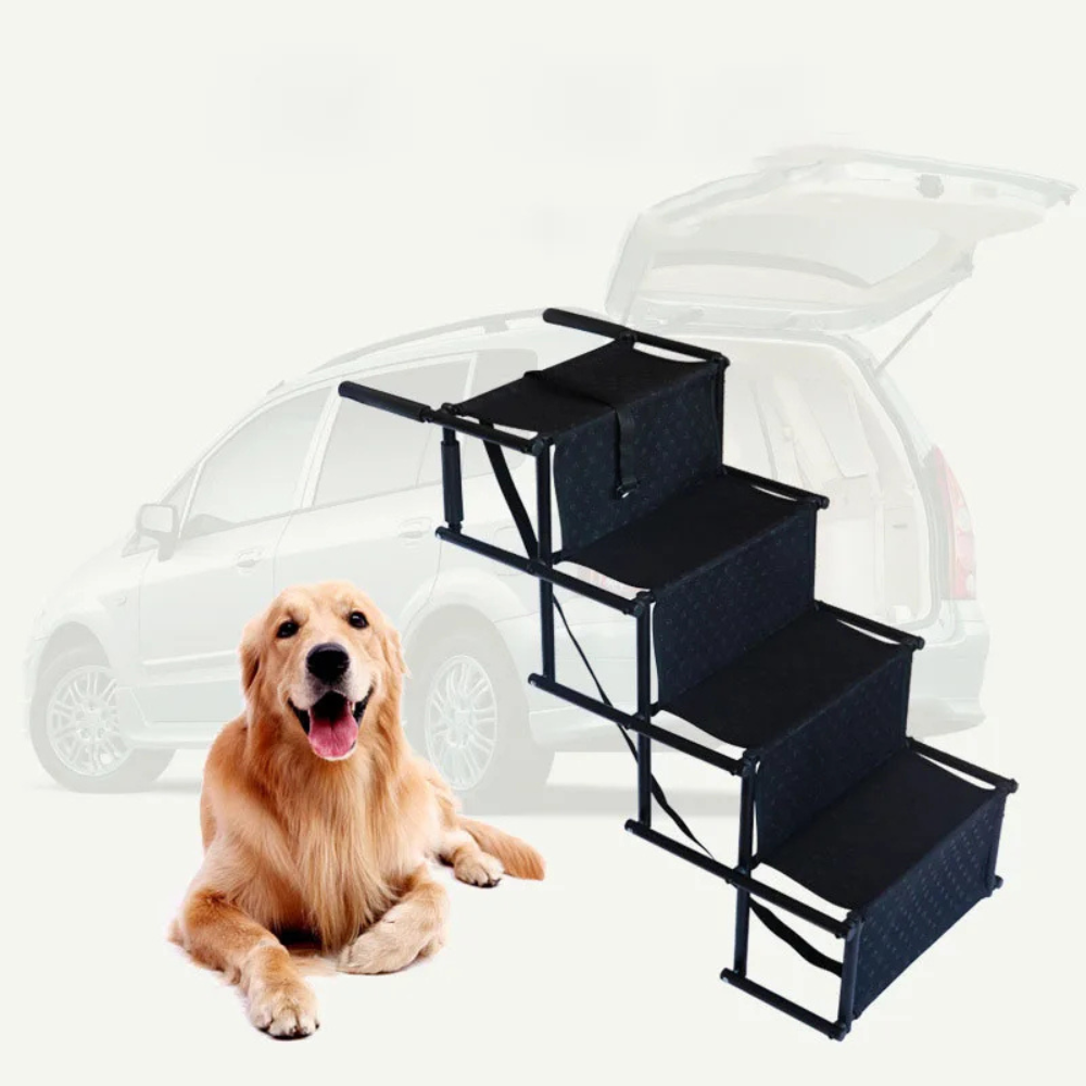 CarPaw™ – Tragbare Faltbare 4-Stufen Hundetreppe