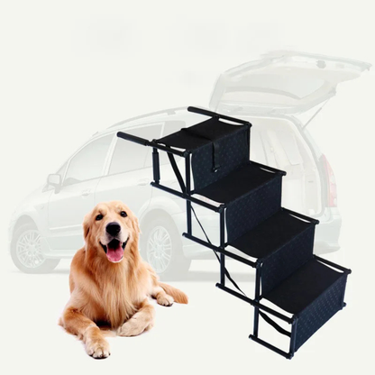 CarPaw™ – Tragbare Faltbare 4-Stufen Hundetreppe