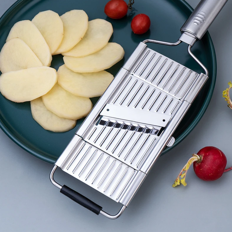 ChefSlice™ – 4-in-1 Gemüseschneider aus Edelstahl