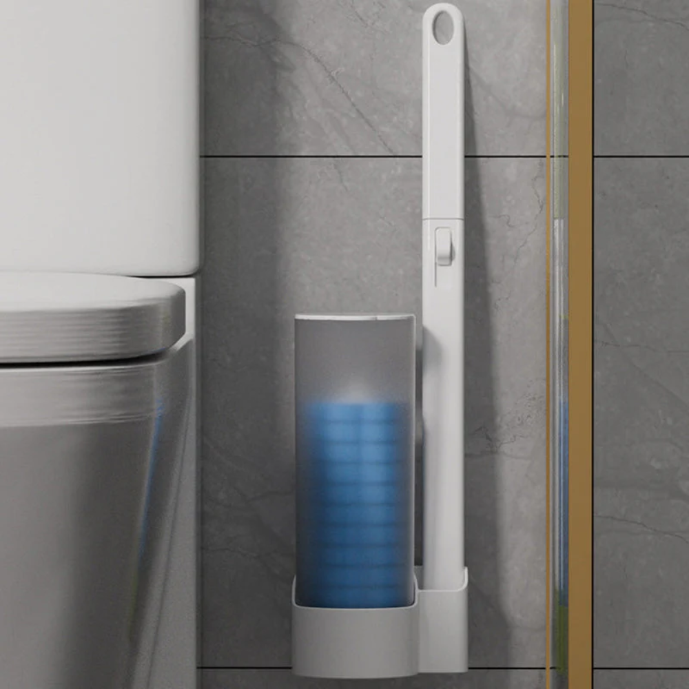 CleanDrop™ – Einweg-Toilettenreiniger mit Nachfüllkopf & Halterung