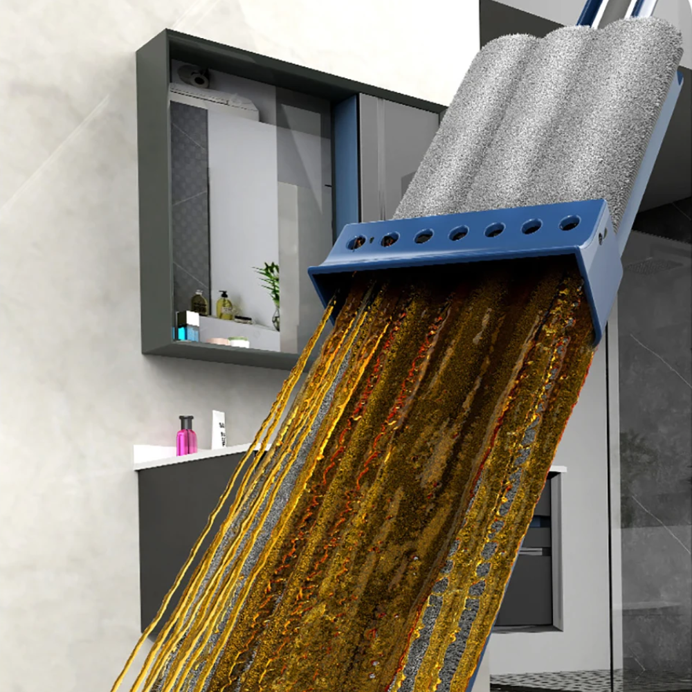 CleanFold™  Multifunktionale Wischsystem mit faltbarem Eimer