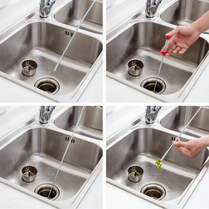 DrainHook™ – Flexible Abflussreinigungshaken für Küche & Bad