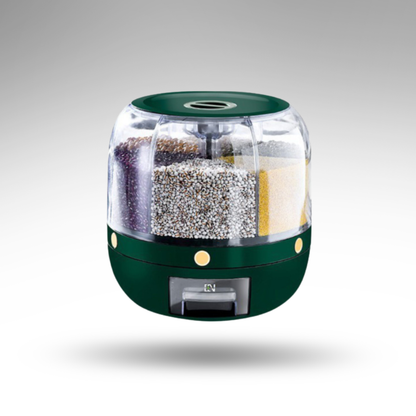 DrehoMat™ 360° Vorratsturm – 12-teiliges Set für maximale Ordnung