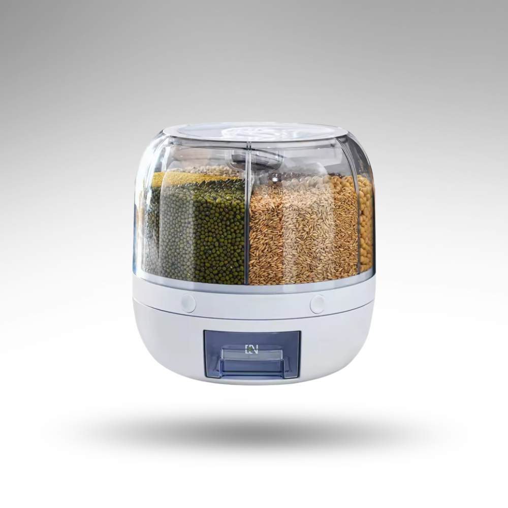 DrehoMat™ 360° Vorratsturm – 12-teiliges Set für maximale Ordnung