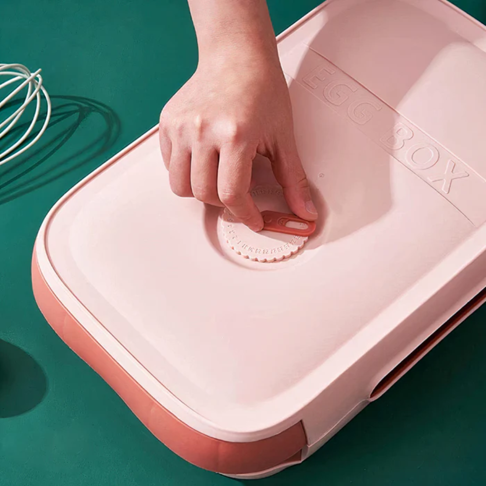 EggRoller™ – Automatischer Eierhalter mit Rollsystem für Kühlschrank & Ordnung