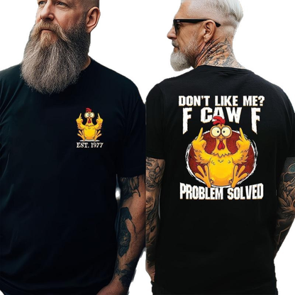 F-caw-f™ Hähnchen-Shirt – Laut. Frech. Ungefiltert.