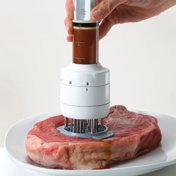 FlavorShot™ – Marinaden-Injektor für Fleisch, BBQ & Küche
