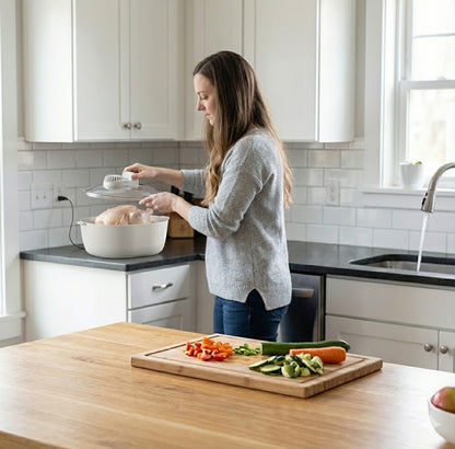 FreshThaw™ 4-in-1 Auftau-Box – Schnelles Auftauen & Volle Frische