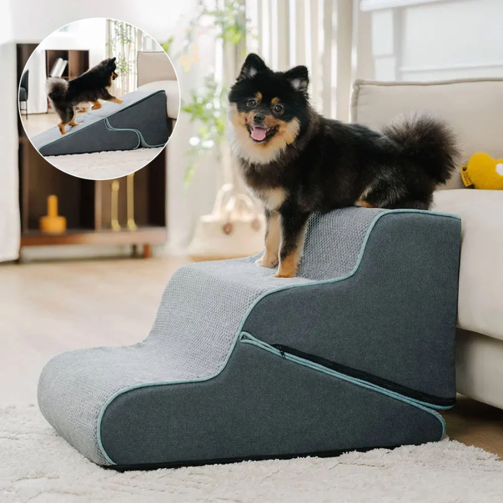 Furstep™ 2-in-1 Faltbare Hundetreppe mit Rampenfunktion