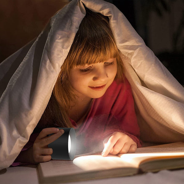 LUMION™ Aura – Runde LED-Touchlampe mit Fernbedienung
