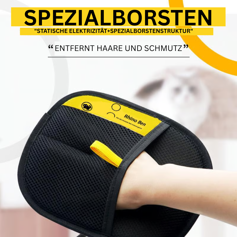 FellGrip™ – Elektrostatik-Handschuhe zur Tierhaarentfernung