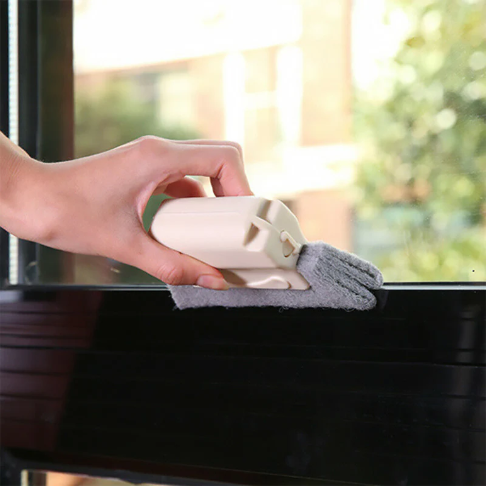 GrooveClean™ – Reinigungsbürsten für Fenster- & Türschienen