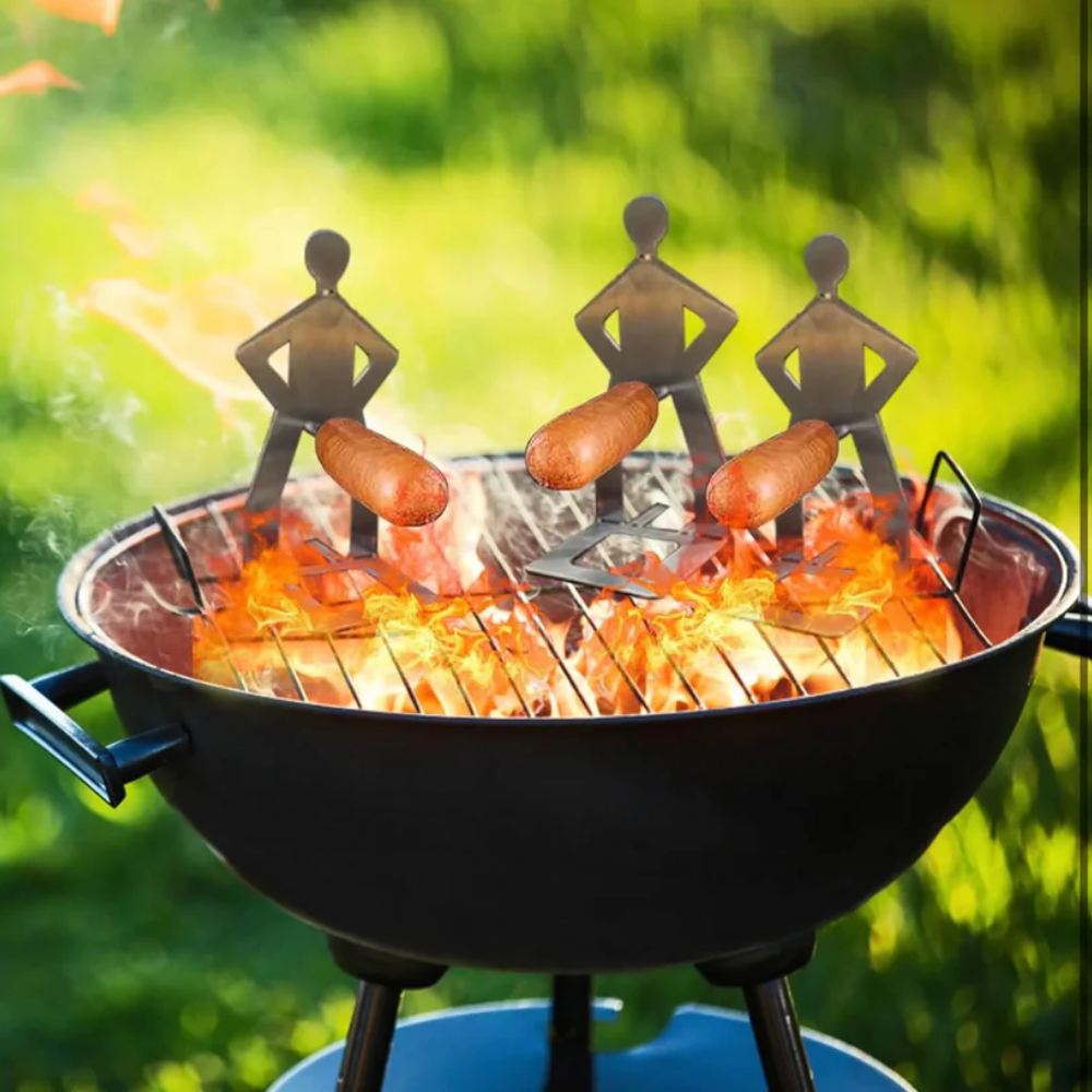 HotBuddy™ – 3er set Lustiger Tragbarer Hotdog-Halter