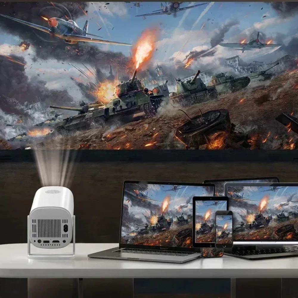 LumiCast™ – Tragbarer Mini-Projektor