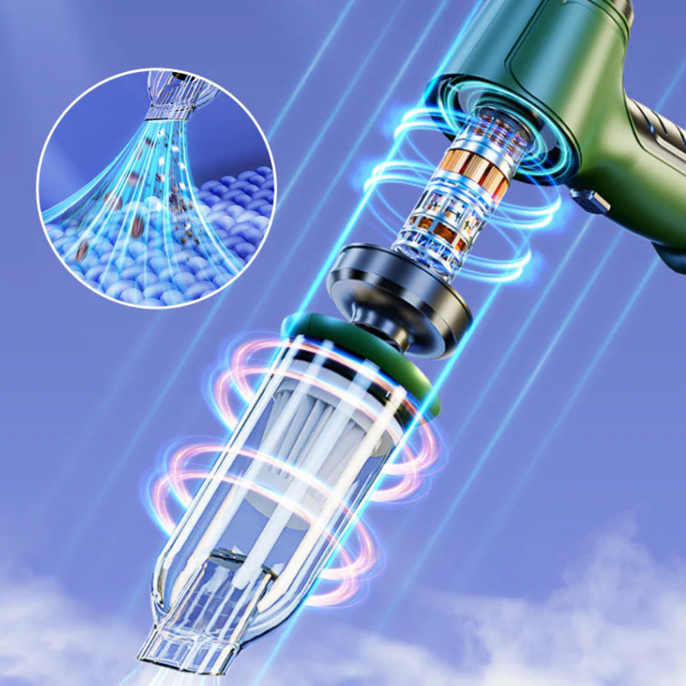 PowerVac™ – Kabelloser Multifunktions-Staubsauger für Auto & Zuhause