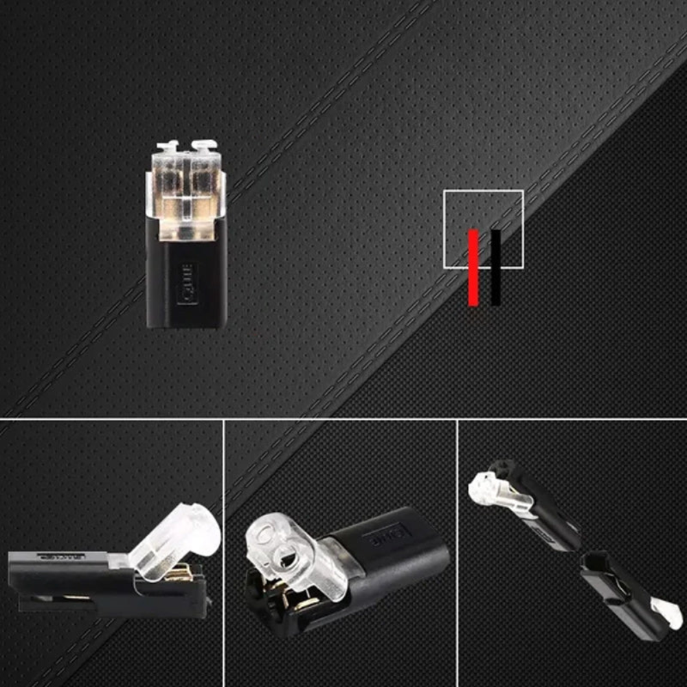 SealConnect™ – 2-polige wasserdichte Auto-Kabelverbinder, 50 Stk.