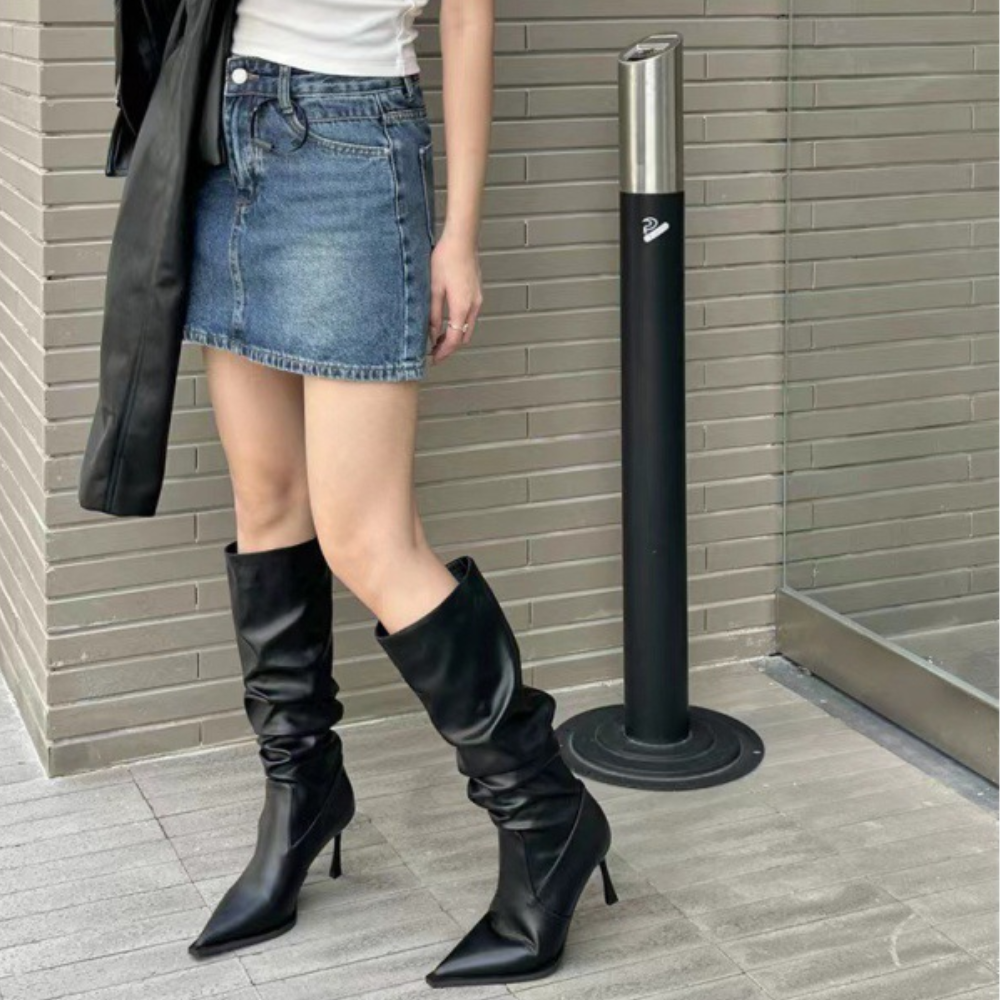 Sofia™ – Trendige Damen-Stiefel mit hohem Schaft