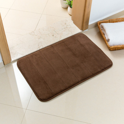 SoftStep™ – Memory-Foam Badematte mit Anti-Rutsch & Komfortpolster
