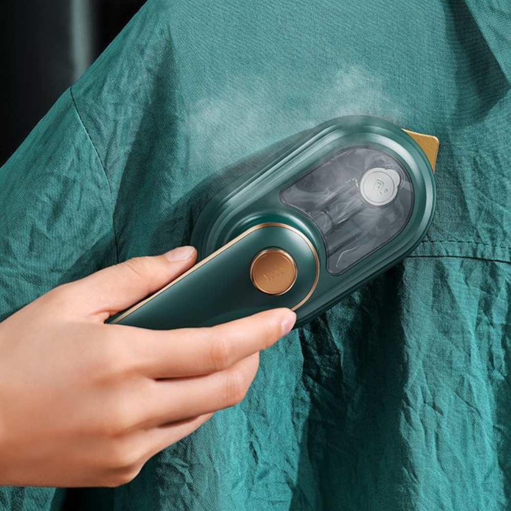 SteamSpin™ – 360° Rotierendes Dampfbügeleisen für Kleidung & Reise