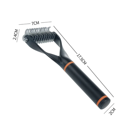 TangleFree™ - Haustier-Entfilzungskamm mit doppelseitigen Klingen