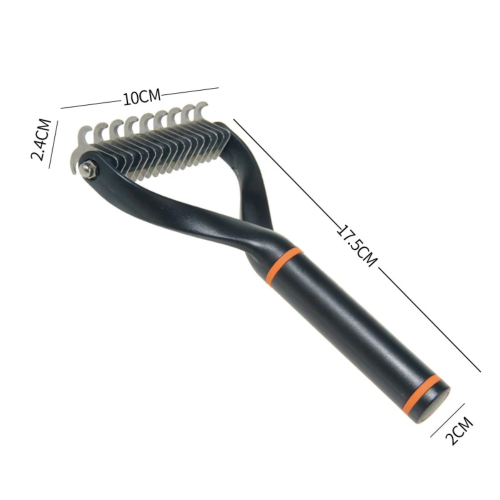 TangleFree™ - Haustier-Entfilzungskamm mit doppelseitigen Klingen