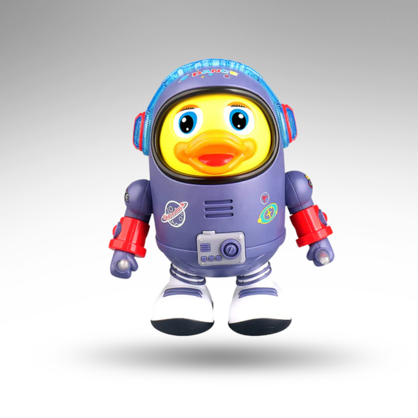 TanzDuck™ Astronauten-Ente – Magische Lichter & Tanzspaß